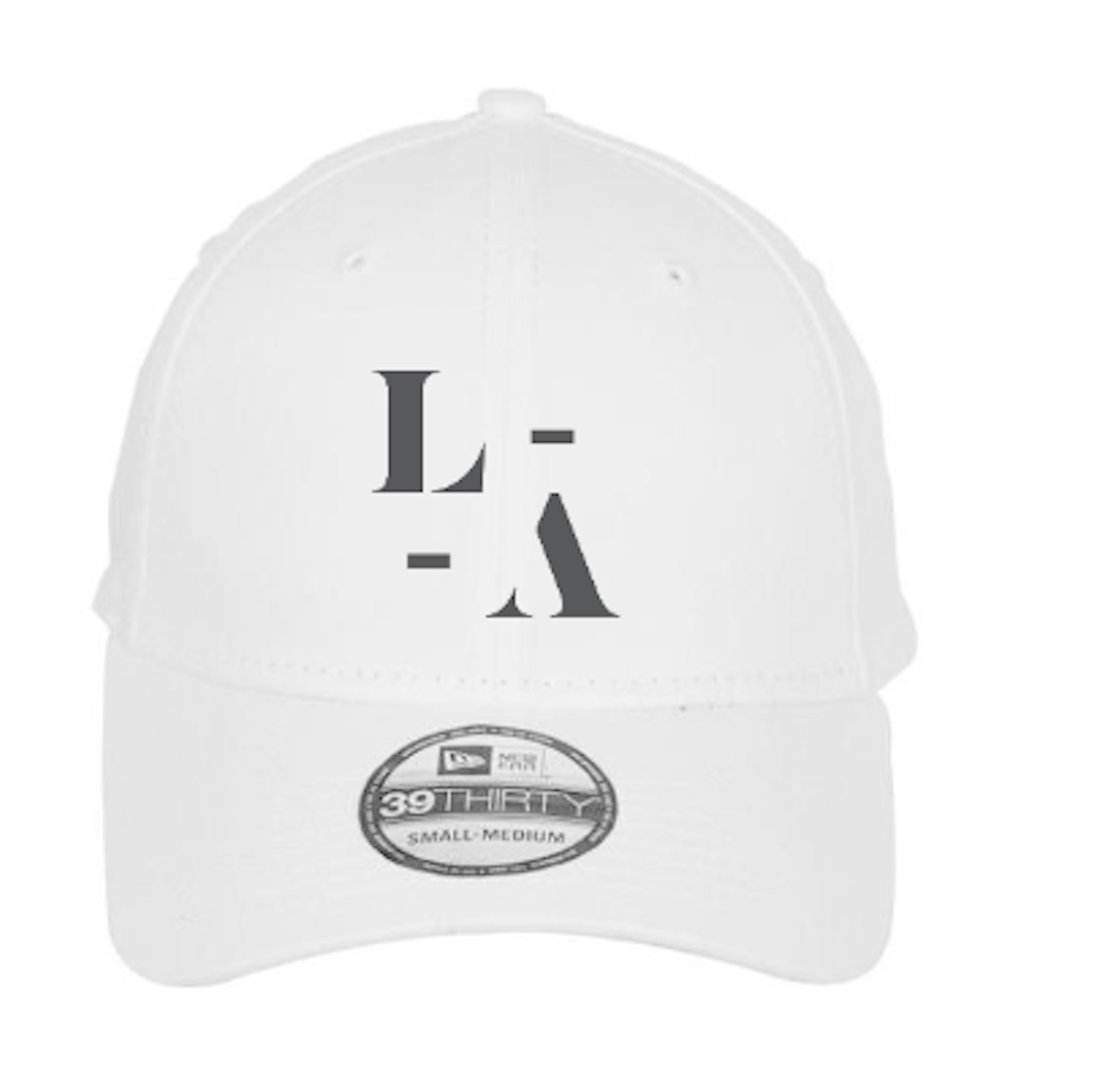 White LaserAway Fitted Hat