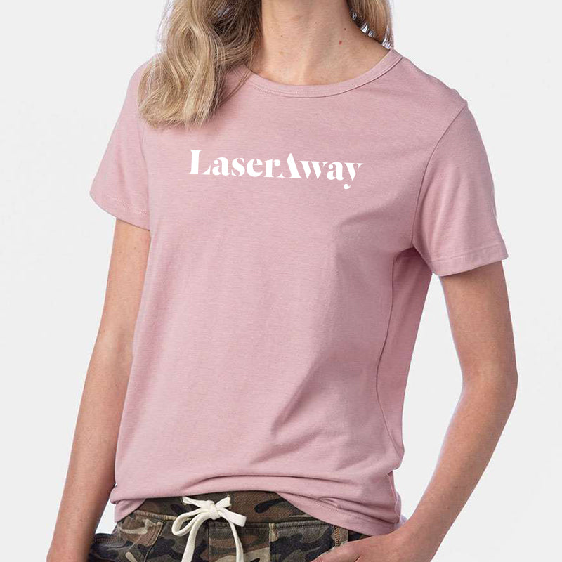 LaserAway Women’s Crewneck Tee - PINK